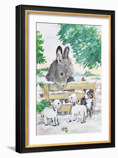 Farmyard Friends, 1996-Diane Matthes-Framed Giclee Print