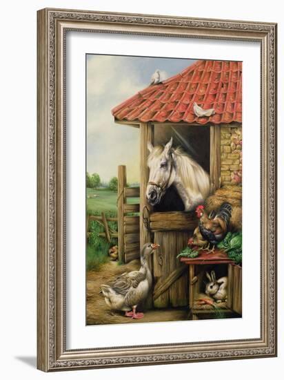 Farmyard Friends-Carl Donner-Framed Giclee Print