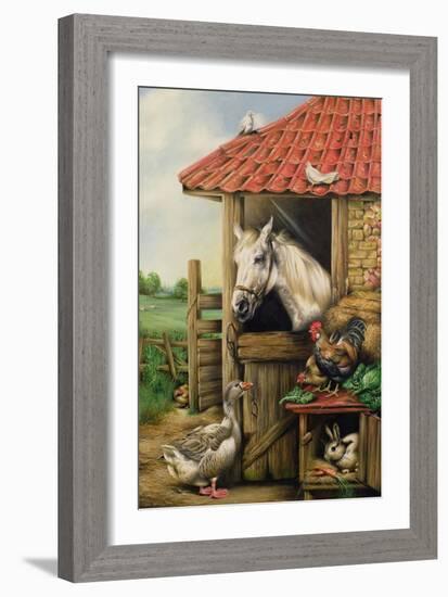 Farmyard Friends-Carl Donner-Framed Giclee Print