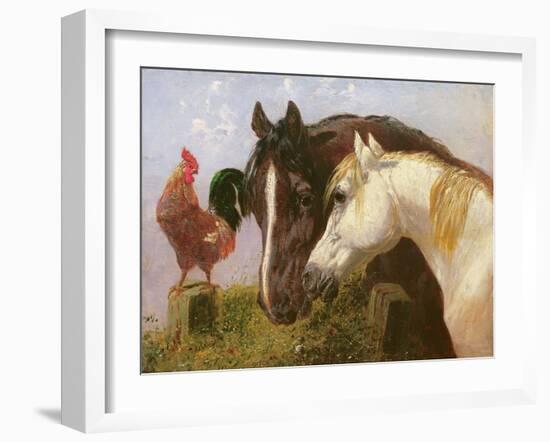 Farmyard Friends-John Frederick Herring Jnr-Framed Giclee Print