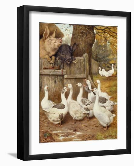 Farmyard Friends-William Weekes-Framed Giclee Print