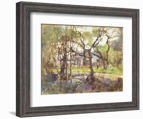 Farmyard, Gloucester-Paul Cornoyer-Framed Giclee Print