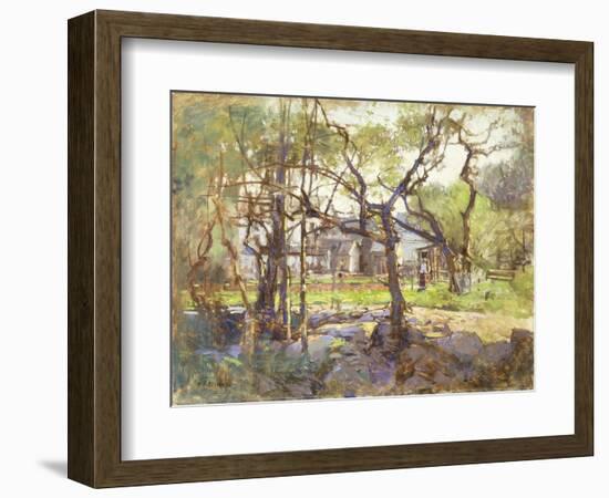 Farmyard, Gloucester-Paul Cornoyer-Framed Giclee Print