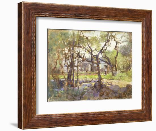 Farmyard, Gloucester-Paul Cornoyer-Framed Giclee Print