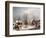 Farmyard in Winter-George Henry Durrie-Framed Giclee Print