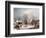 Farmyard in Winter-George Henry Durrie-Framed Giclee Print