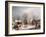 Farmyard in Winter-George Henry Durrie-Framed Giclee Print