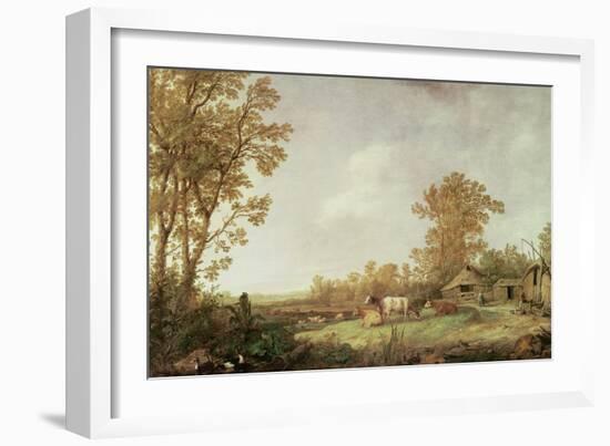 Farmyard Scene-Aelbert Cuyp-Framed Giclee Print