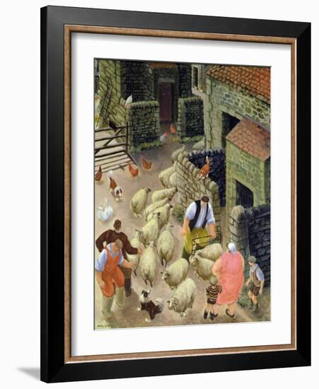 Farmyard-Margaret Loxton-Framed Giclee Print