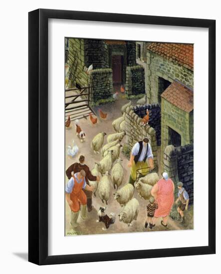 Farmyard-Margaret Loxton-Framed Giclee Print