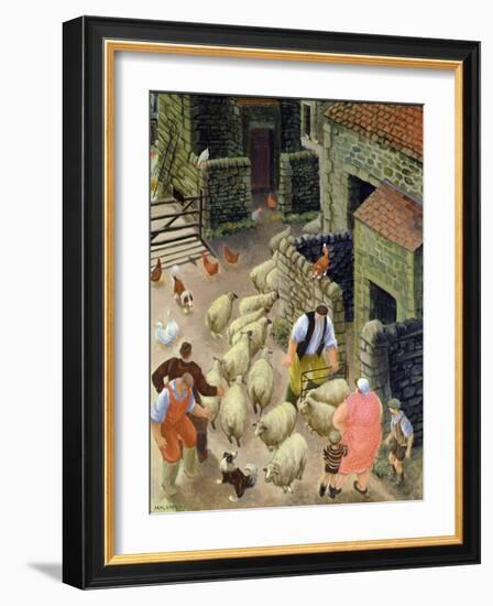 Farmyard-Margaret Loxton-Framed Giclee Print