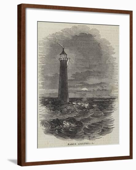 Farne Lighthouse-null-Framed Giclee Print