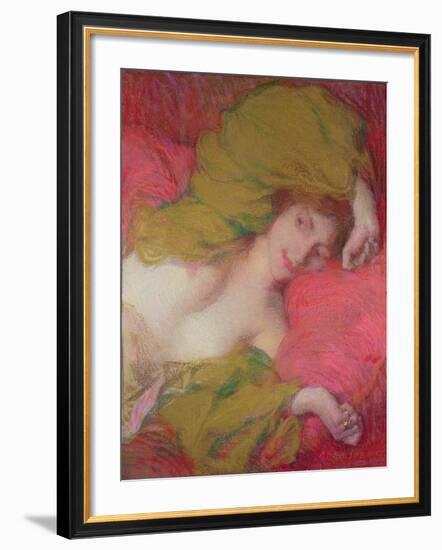 Farniente-Edmond-francois Aman-jean-Framed Giclee Print