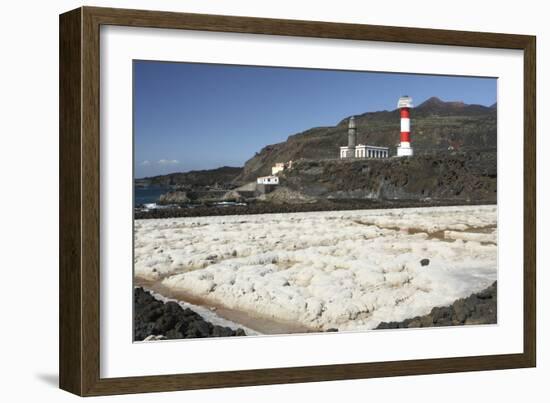 Faro De Fuencaliente Lighthouses, La Palma, Canary Islands, Spain, 2009-Peter Thompson-Framed Photographic Print