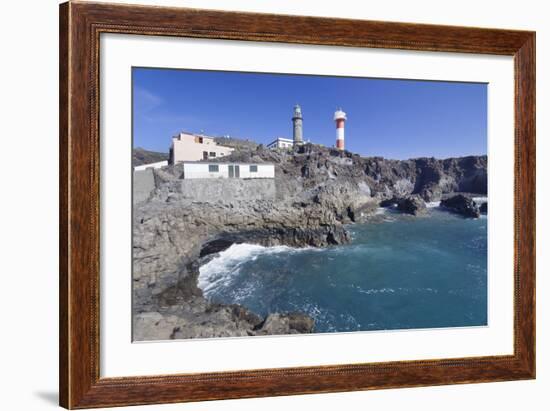 Faro De Fuencaliente Lighthouses, Punta De Fuencaliente, La Palma, Canary Islands, Spain, Atlantic-Markus Lange-Framed Photographic Print