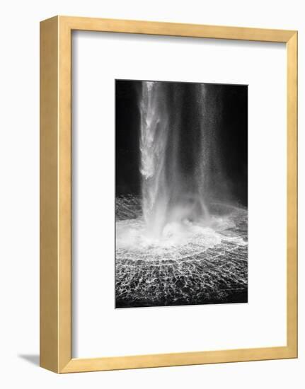 Faroes, Vagar, Gasadalur, waterfall-olbor-Framed Photographic Print