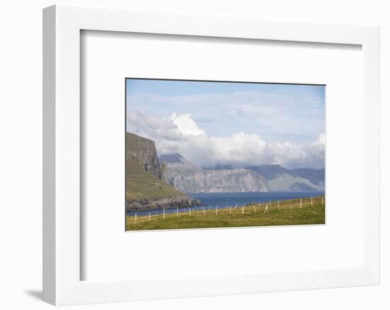 Faroes, Vagar, scenery-olbor-Framed Photographic Print