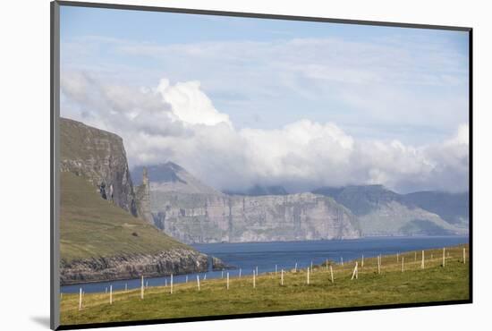 Faroes, Vagar, scenery-olbor-Mounted Photographic Print
