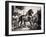 Farrier at Work Lithograph from Etudes De Cheveaux-Théodore Géricault-Framed Giclee Print