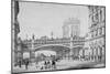 Farringdon Street and Holborn Viaduct, City of London, 1869-null-Mounted Giclee Print