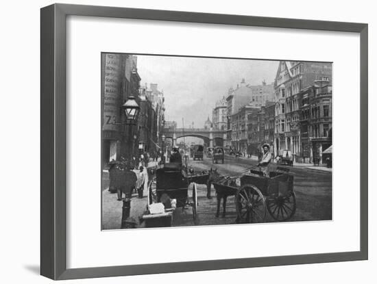 Farrington Street, London-null-Framed Art Print