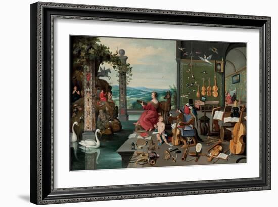 Fart32956-Jan the Younger Brueghel-Framed Giclee Print