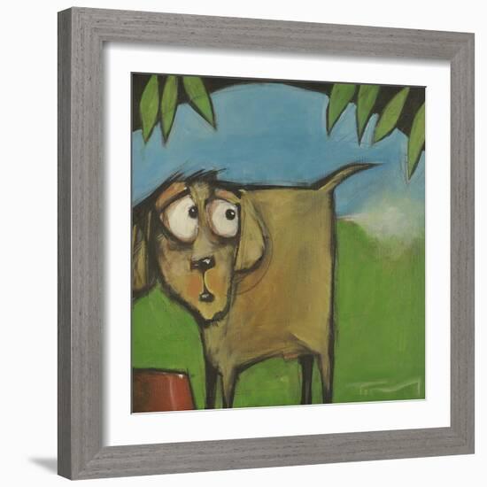 Farting Dog-Tim Nyberg-Framed Giclee Print