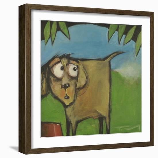 Farting Dog-Tim Nyberg-Framed Giclee Print