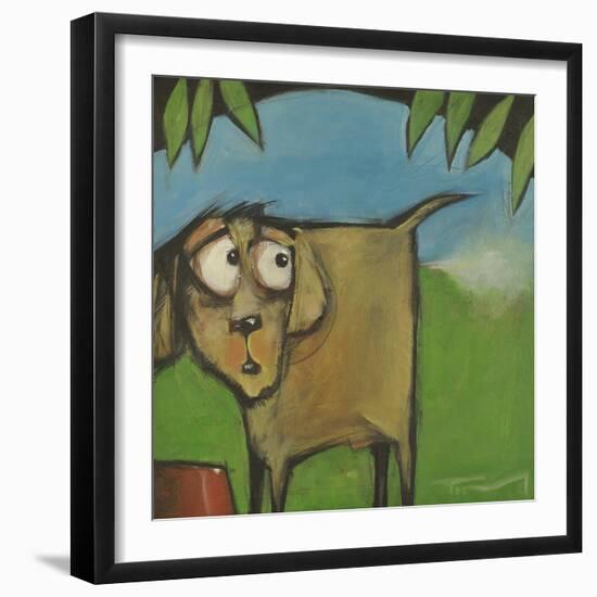 Farting Dog-Tim Nyberg-Framed Giclee Print