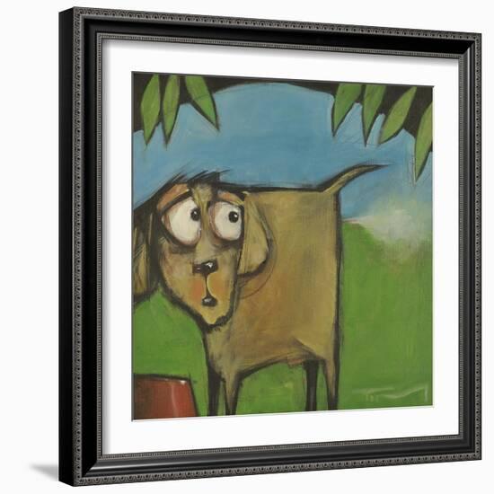 Farting Dog-Tim Nyberg-Framed Giclee Print