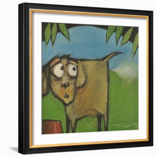 Farting Dog-Tim Nyberg-Framed Giclee Print