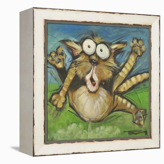 Farting Feline-Tim Nyberg-Framed Premier Image Canvas