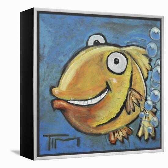 Farting Fish-Tim Nyberg-Framed Premier Image Canvas