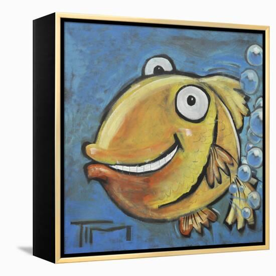 Farting Fish-Tim Nyberg-Framed Premier Image Canvas