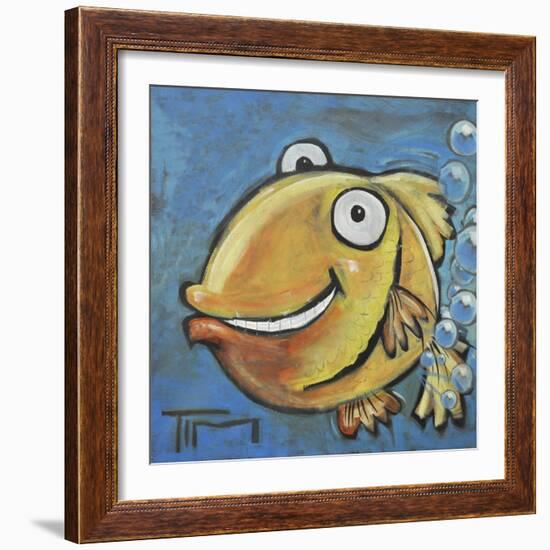 Farting Fish-Tim Nyberg-Framed Giclee Print