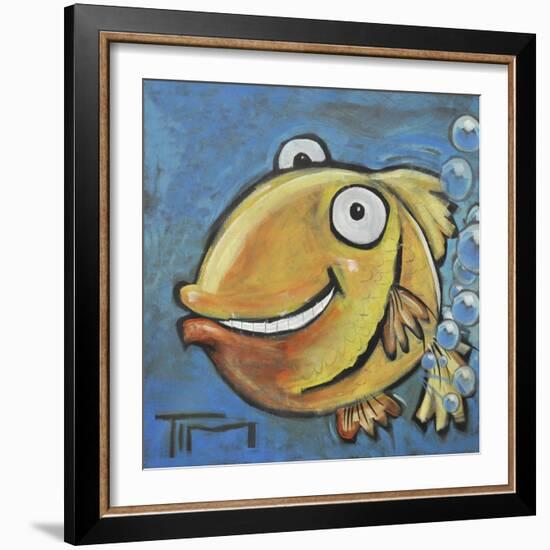 Farting Fish-Tim Nyberg-Framed Giclee Print