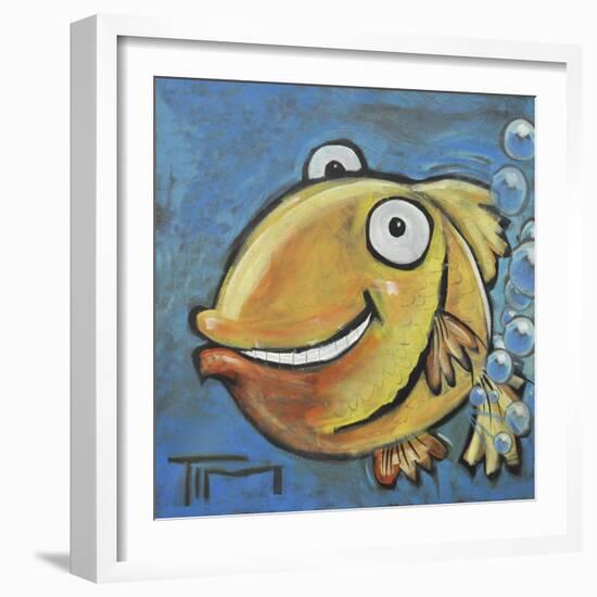 Farting Fish-Tim Nyberg-Framed Giclee Print