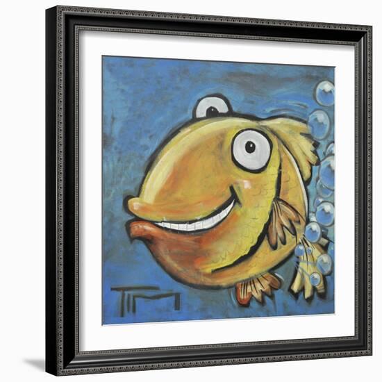 Farting Fish-Tim Nyberg-Framed Giclee Print