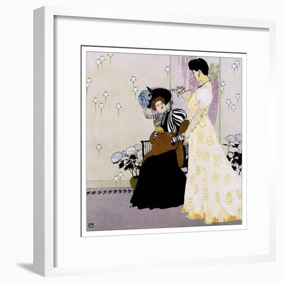 Fashion 027-Vintage Lavoie-Framed Giclee Print