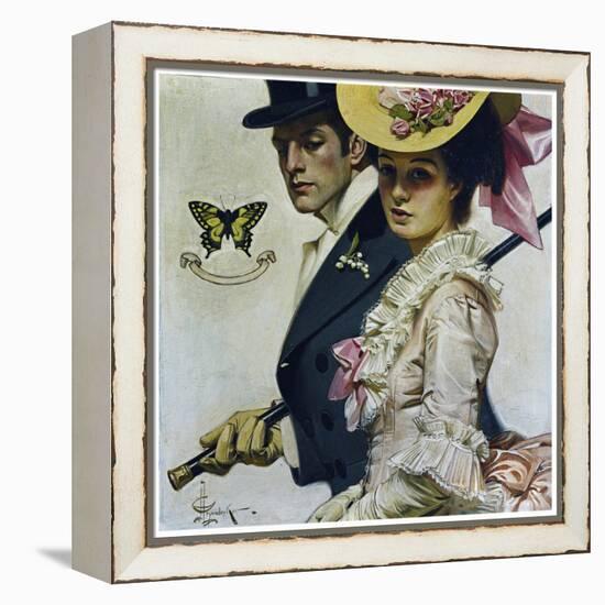 Fashion 037-Vintage Lavoie-Framed Premier Image Canvas