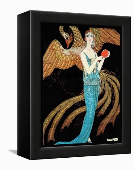 Fashion 043-Vintage Lavoie-Framed Premier Image Canvas