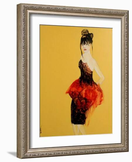 Fashion 1, 2016-Susan Adams-Framed Giclee Print