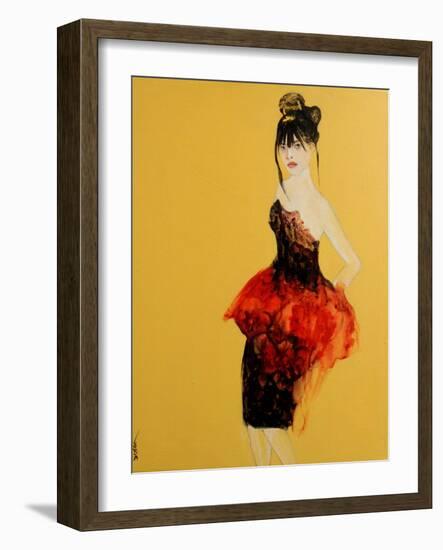 Fashion 1, 2016-Susan Adams-Framed Giclee Print