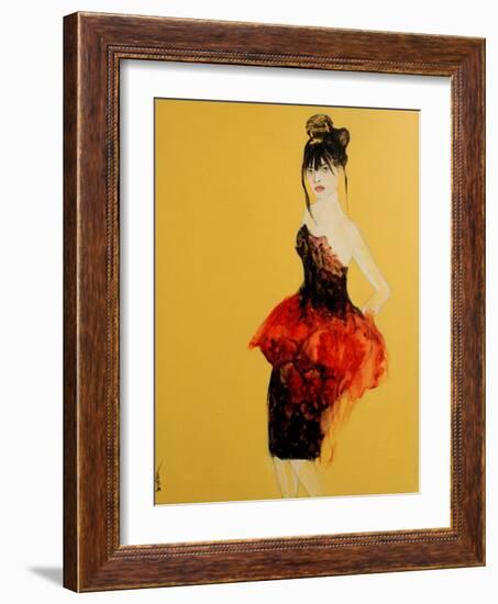 Fashion 1, 2016-Susan Adams-Framed Giclee Print