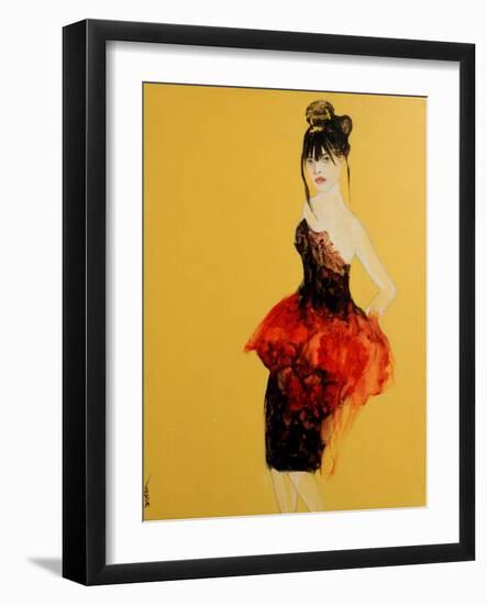 Fashion 1, 2016-Susan Adams-Framed Giclee Print