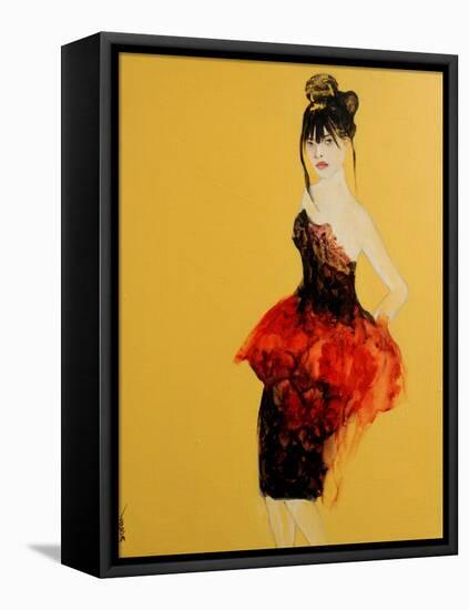 Fashion 1, 2016-Susan Adams-Framed Premier Image Canvas