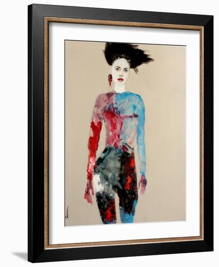 Fashion 2, 2016-Susan Adams-Framed Giclee Print