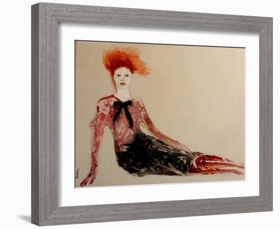 Fashion 3, 2016-Susan Adams-Framed Giclee Print