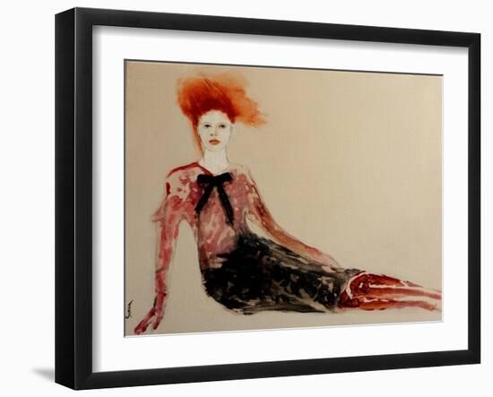 Fashion 3, 2016-Susan Adams-Framed Giclee Print