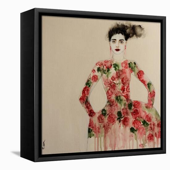 Fashion 4, 2016-Susan Adams-Framed Premier Image Canvas